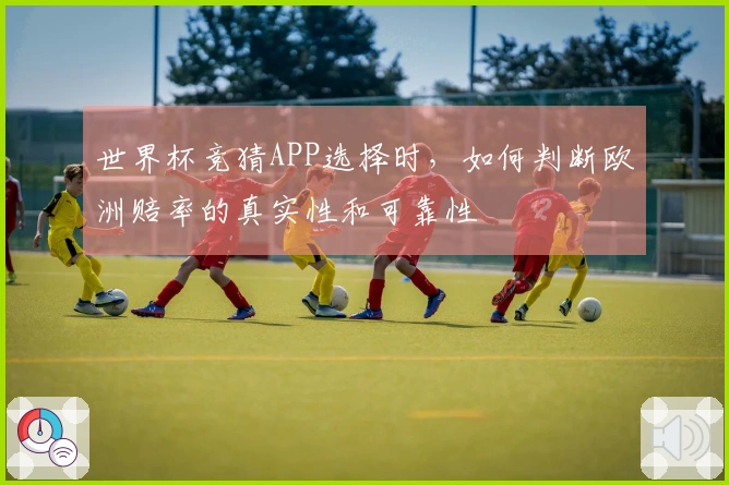 世界杯竞猜APP选择时，如何判断欧洲赔率的真实性和可靠性