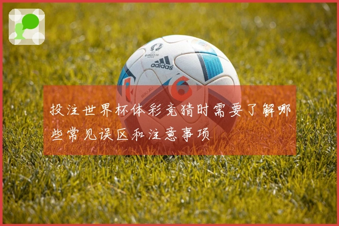 投注世界杯体彩竞猜时需要了解哪些常见误区和注意事项